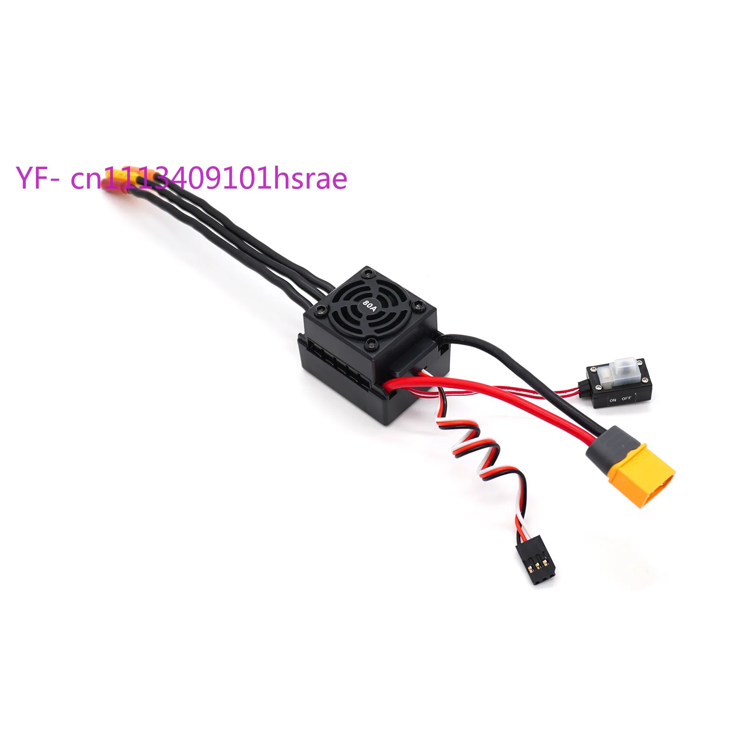 30A/45A/60A/80A ESC with 3.5mm 4.0mm Banana Plug RC Brushless Speed Controller