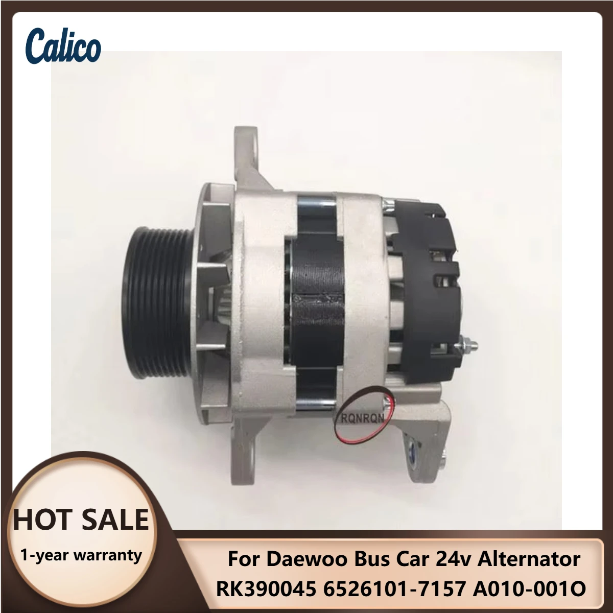 

High Cost-effective Suitable for Daewoo Bus Car 24v Alternator RK390045 6526101-7157 A010-001O