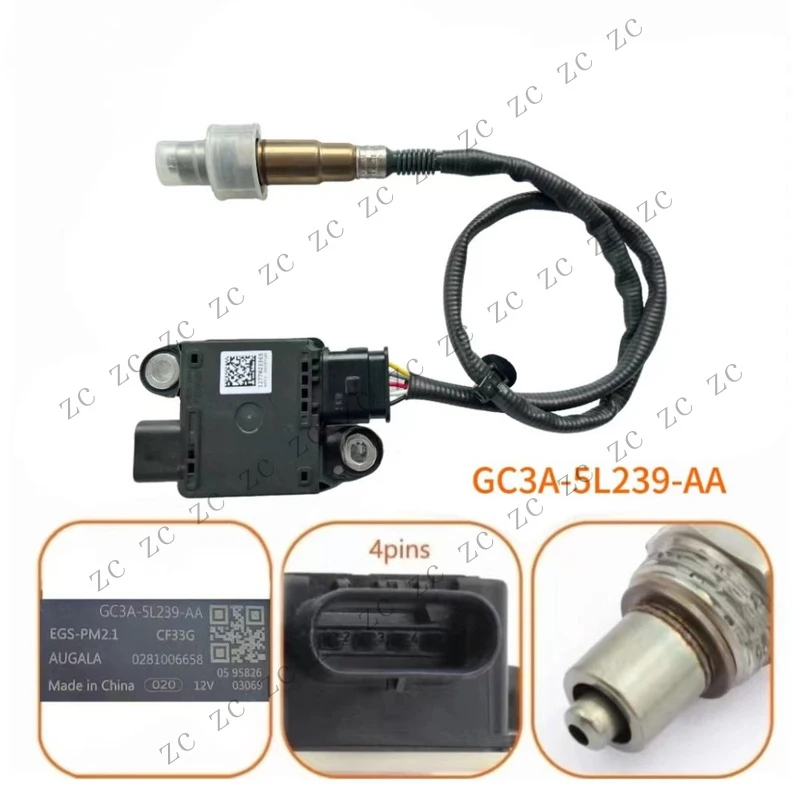 S+ For Ford Super Duty 6.7L 15-17 GC3A-5L239-AA Nox Diesel Exhaust Particle Sensor