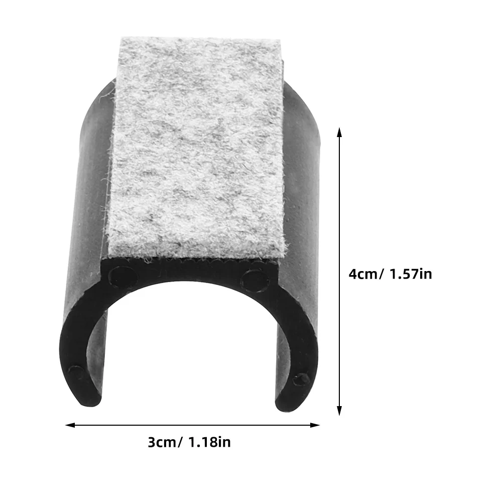 Pieds de Chaise en Plastique en Forme de U, Capuchons de Tubes, Coussinets pour Chaises de Salle à Manger, Protecteurs de Jambes sans Chaise