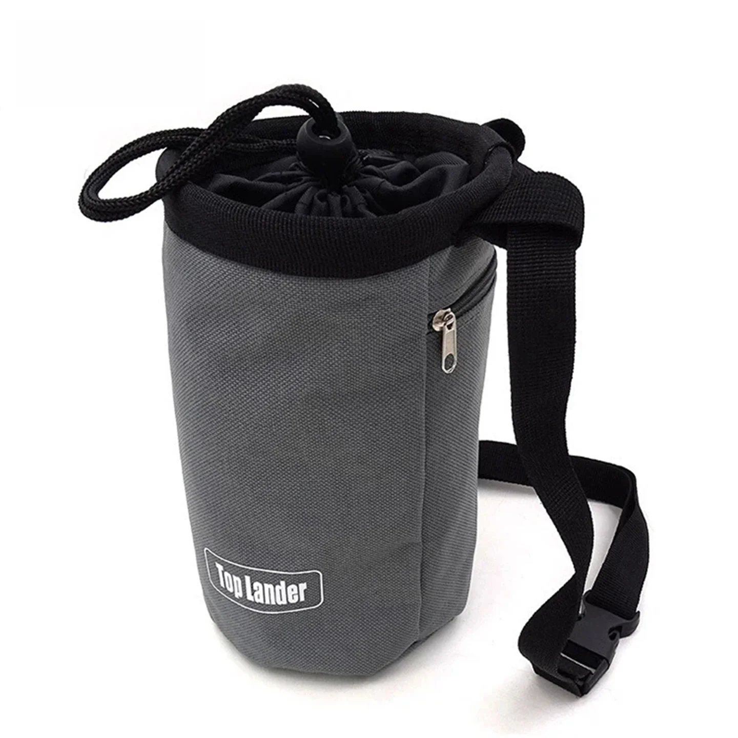 

3Pcs/Lot Bouldering Rock Climbing Chalk Bag Cylindrical Waist Hanging Dry Hand Powder Pouch Oxford Fabric & Polar Fleece Lining