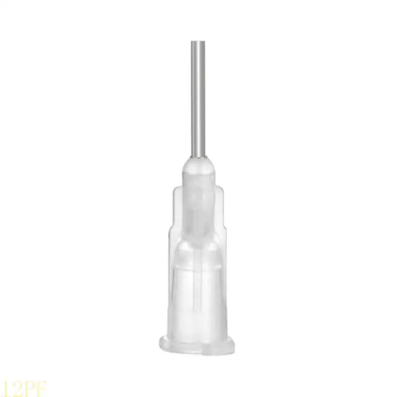 

12PF 50Pcs Industrial Dispensing Needle Tips For Applicator Reusable Multipurpose Epoxy Metal Filler Needle Bluntly Tip