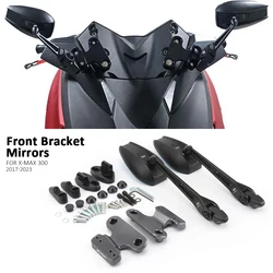 Motorcycle Accessories Rearview Mirror Forward Moving Bracket Kit For YAMAHA XMAX300 X-MAX XMAX 300 2017-2023 2022 2021 2020