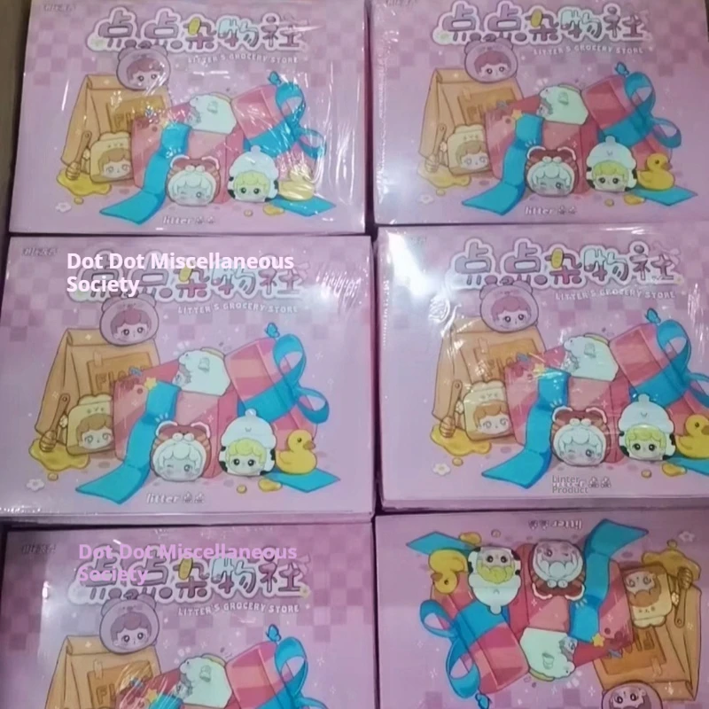 

100% Genuine Spot Items Social Trendy Games Blind Boxes Cute Granules Figurines Cute Dolls Whole Box Girlfriend Gift