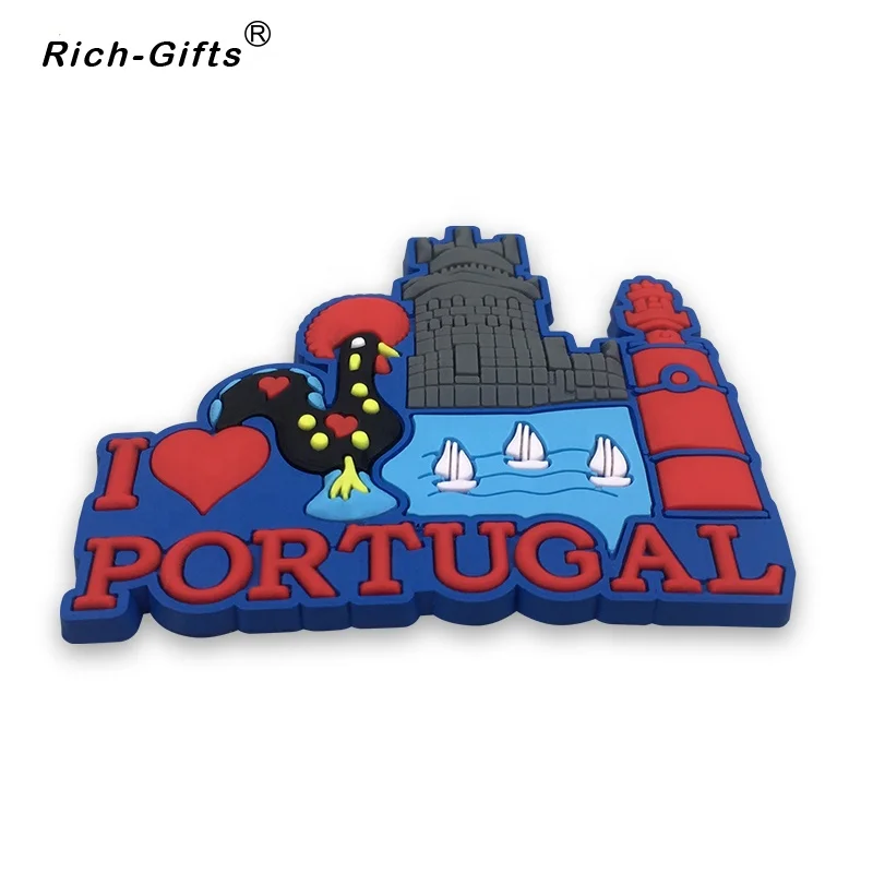 Personalized Soft Rubber Tourism Souvenir, Custom