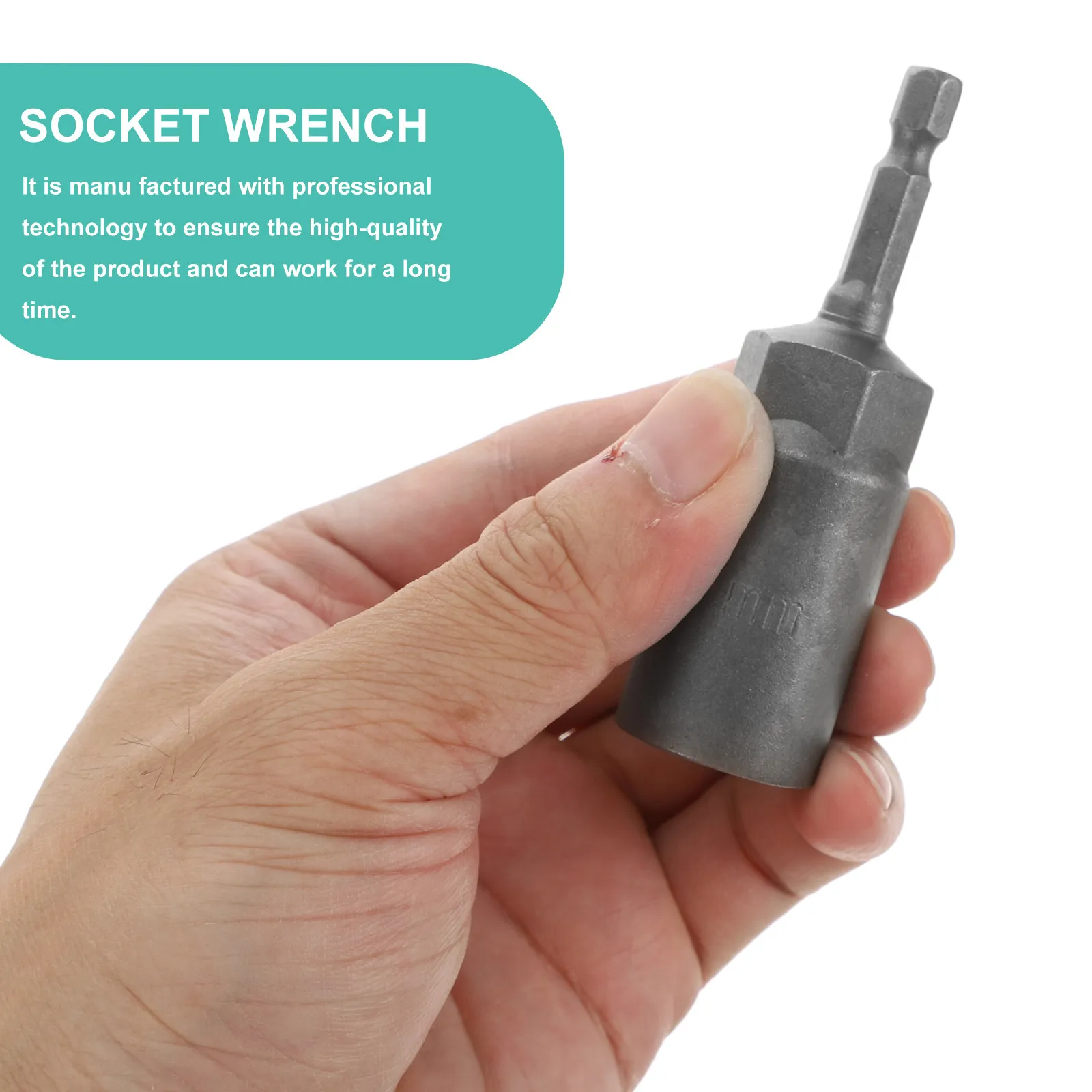 

Набор из 4 насадок-гайковертов для электродрели и ударного шуруповерта, шестигранные биты для ремонта автомобилей и DIY, высокопрочная сталь