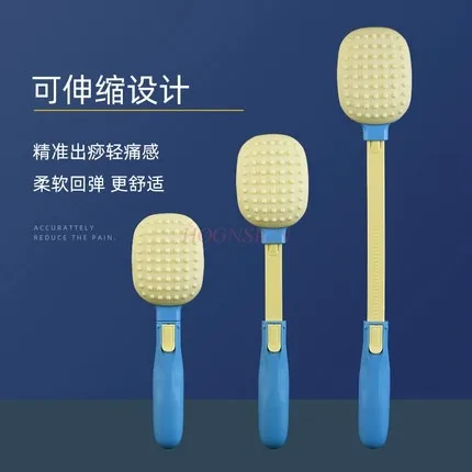 Meridian pat sha board beat massage hammer beat back stick silicone beat health care hammer health beat image 4