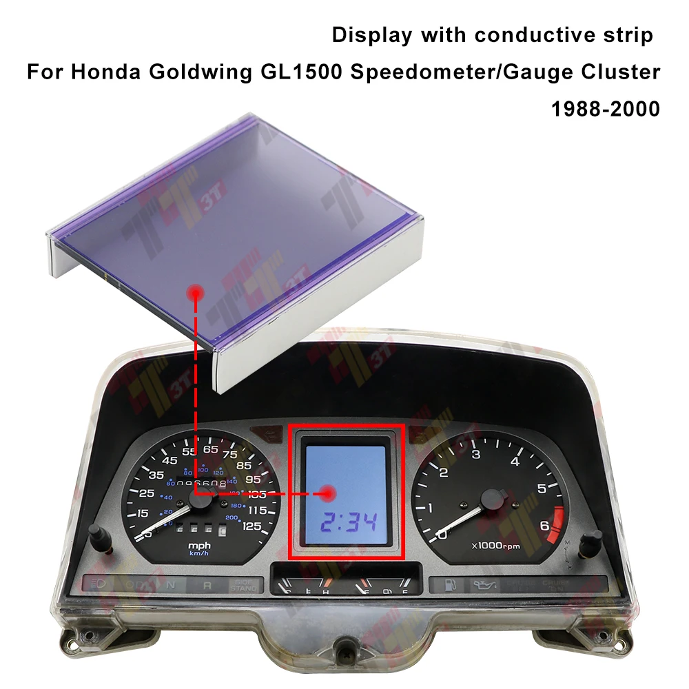 Display for Honda Goldwing GL1500 Gauge Cluster 1988-2000