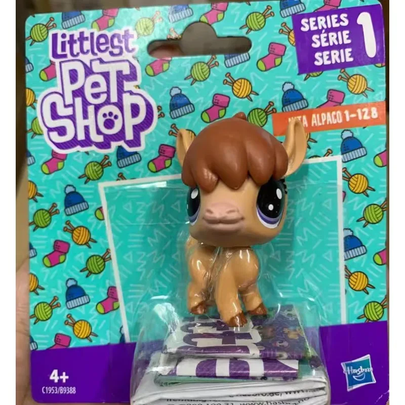 Hasbro Littlest Pet Shop Nette Big Eyed Haustier Katze Hund Affe Action Figur Puppe Modell Spielzeug Sammeln Ornamente Kinder Geschenke