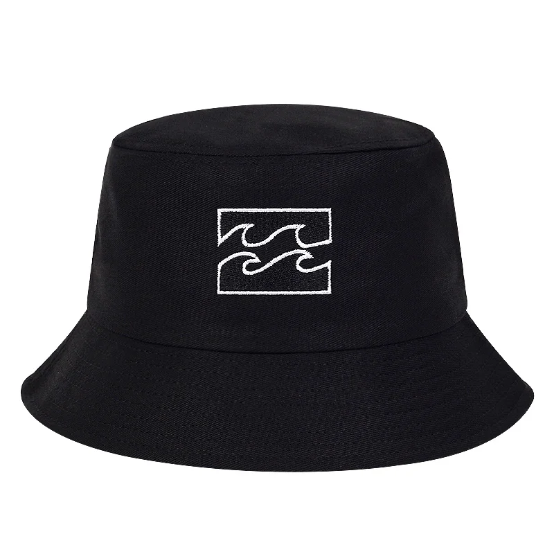 New Fashion Hip Hop Bucket Hat Wave printed panama hats Summer Travel Bucket Caps Men Woman Fisherman's Caps sun hats gorras