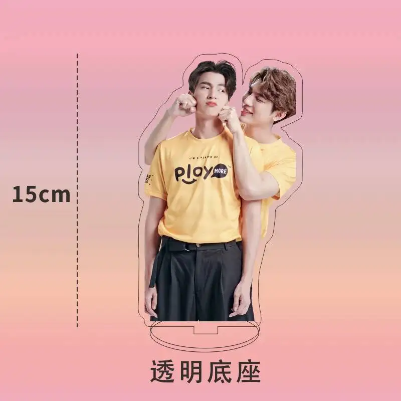 Thailand Star Drama TharnType The Series TharnTypeTheSeries Mew Gulf Figure Acrylic Stand Model Plate MewGulf Desk Standing Gift