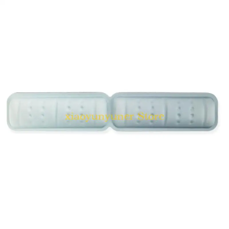 P9JB Cushioned Desktop Wrist Rest with Padded Support and Rubber Base for Placement Near Mouse or Computer Input Devices