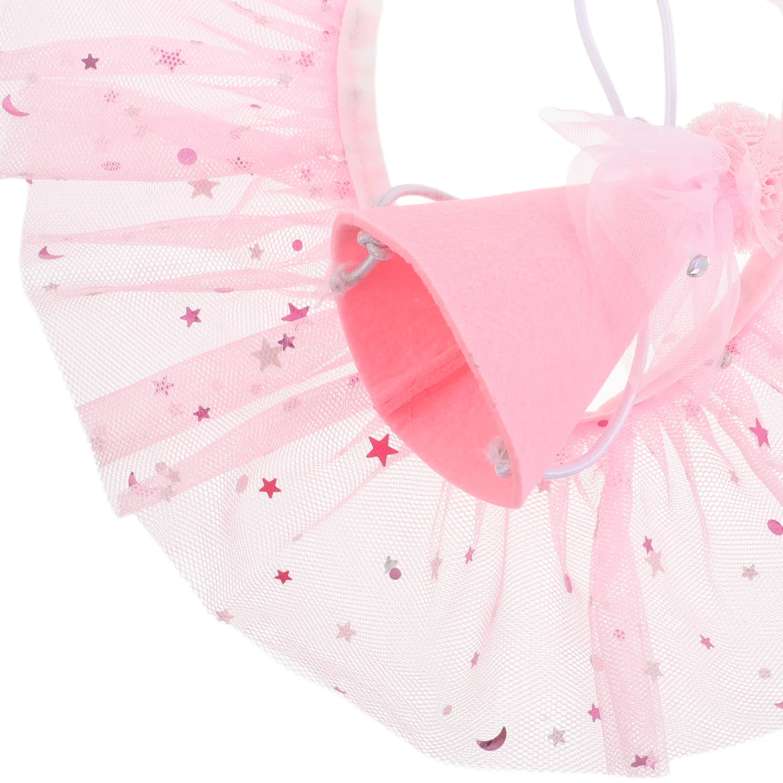 1 مجموعة الحيوانات الأليفة عيد ميلاد التبعي القط الكلب الأميرة زي بريق الترتر مريلة الدانتيل توتو حجر الراين ورأى قبعة الزي الطرف صور الدعائم #4