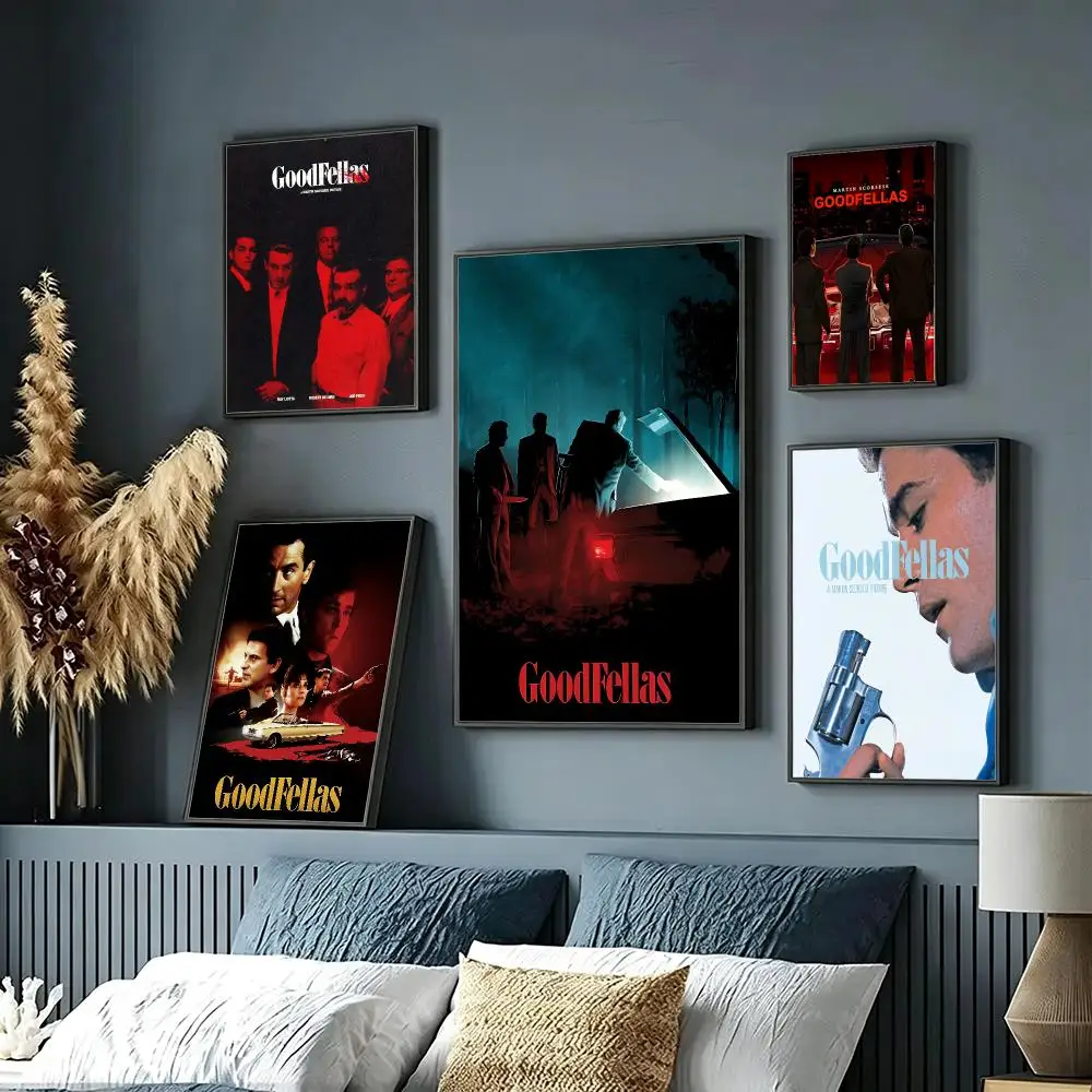 movie Goodfellas Poster HD Poster Sophisticated Modern Aesthetic Wall Art For Living Room Bedroom Office Cafe Decor