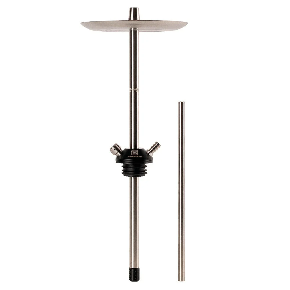 SOFT Smoke Hookah Shisha Set 304 Stainless Steel Hookah With Vase Single Pipe