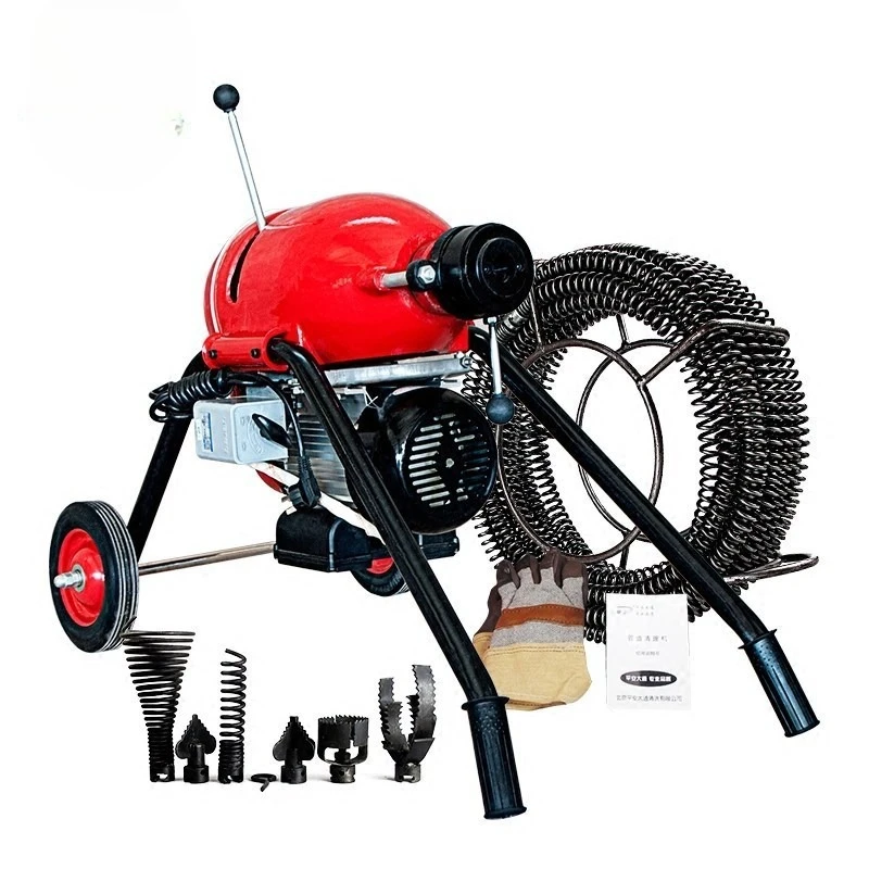 

200 Drain Pipe Cleaner Electric Drain Auger Machine Electric Pipe Cleaning Tool