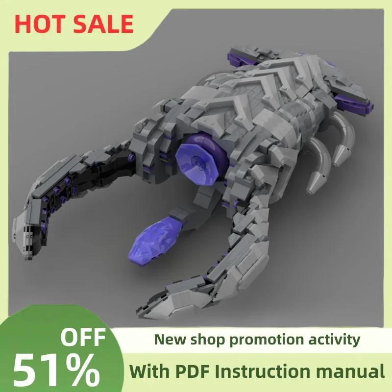 

New 1408Pcs Famous Command Game Series Devastator Warship Moc Model Building Blocks Diy Creative Ideas Kid Toys Birthday Gift