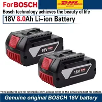 For Bosch 18V battery 18V and 6.0/8.0Ah backup battery Draadloze professional system BA BAT609 BAT618 GBA18V80 tool battery
