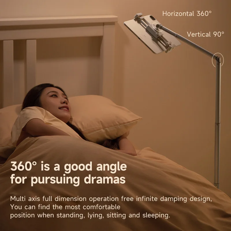 Tablet Pc Staande Houder Hoogte Verstelbare Draagbare Ipad Houder Beugel Online Studie Live Stream Beugel Met Fill Lichten