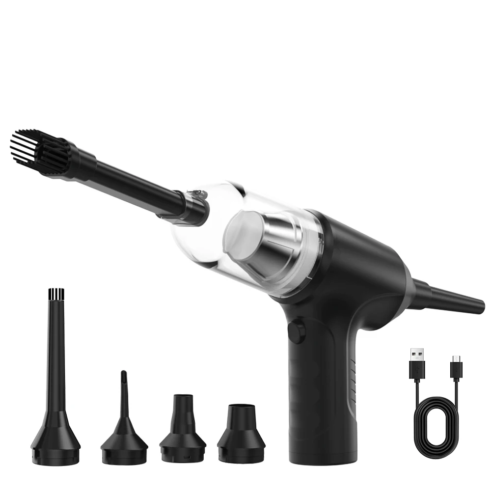 

Factory Price Strong Car Vacuum Cleaner Integrated Suction and Blowing Multi-function Rechargeable Wireless Vacuum