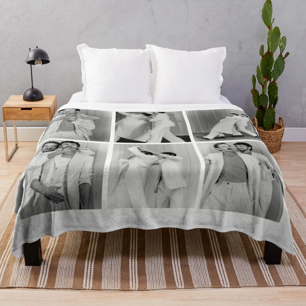 

PEDRO AND PAUL COLLAGE Throw Blanket Tourist Cute blankets ands Personalized Gift Blankets