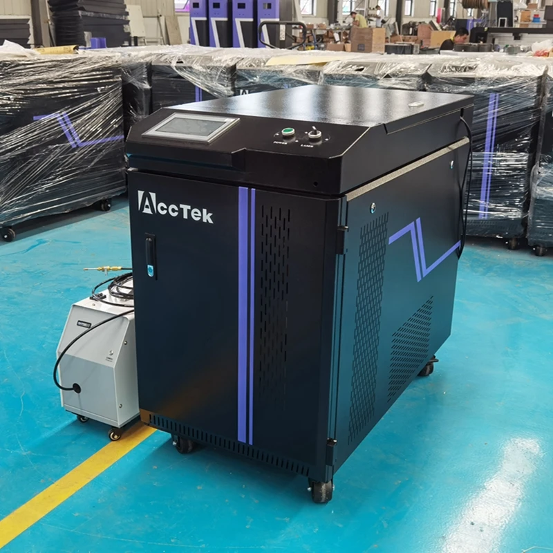 ACCTEK Hot Model Fiber Laser Cleaning Machine 1000/2000/1500/3000w Laser Rust Remover