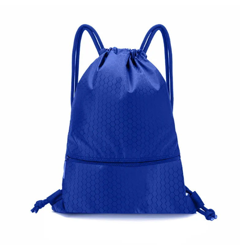 Saco de basquete esportes à prova dwaterproof água oxford pano saco de futebol cordão bolso mochila bolsa de ombro saco de sapato cordão