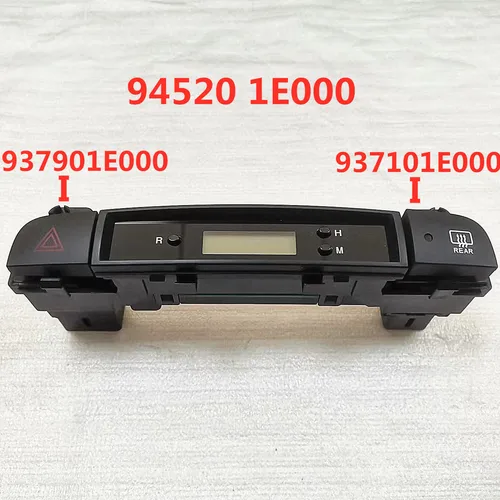 Reloj Digital para hyundai accent, reloj electrónico, interruptor de flash doble, montaje de interruptor de calefacción 945201E000 937101E000 937901E000