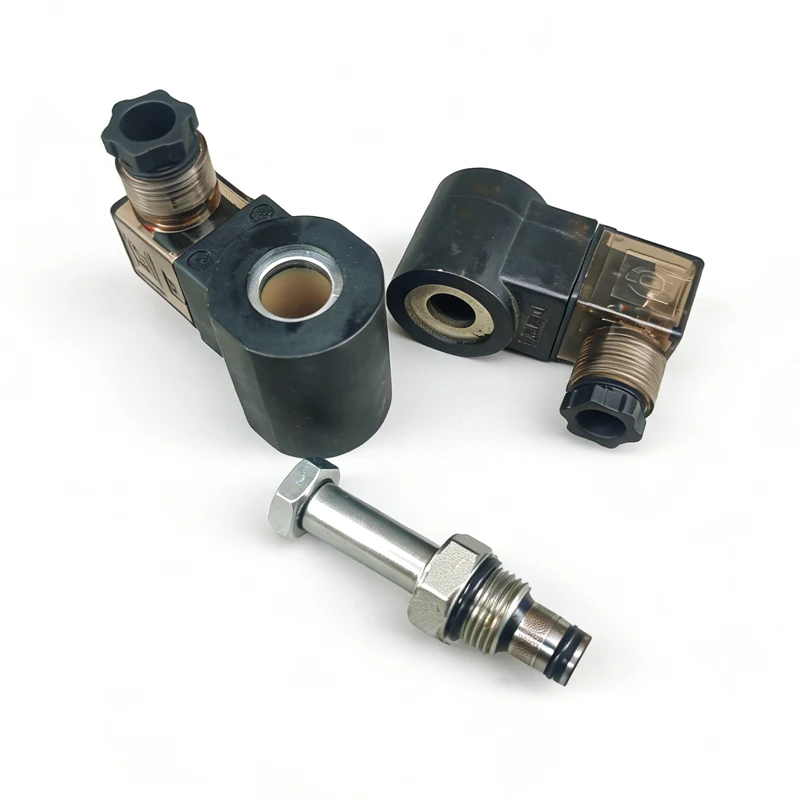 

Hydraulic threaded cartridge solenoid valve directional control two-position two-way normally closed DHF08-220(SV08-20NCP）