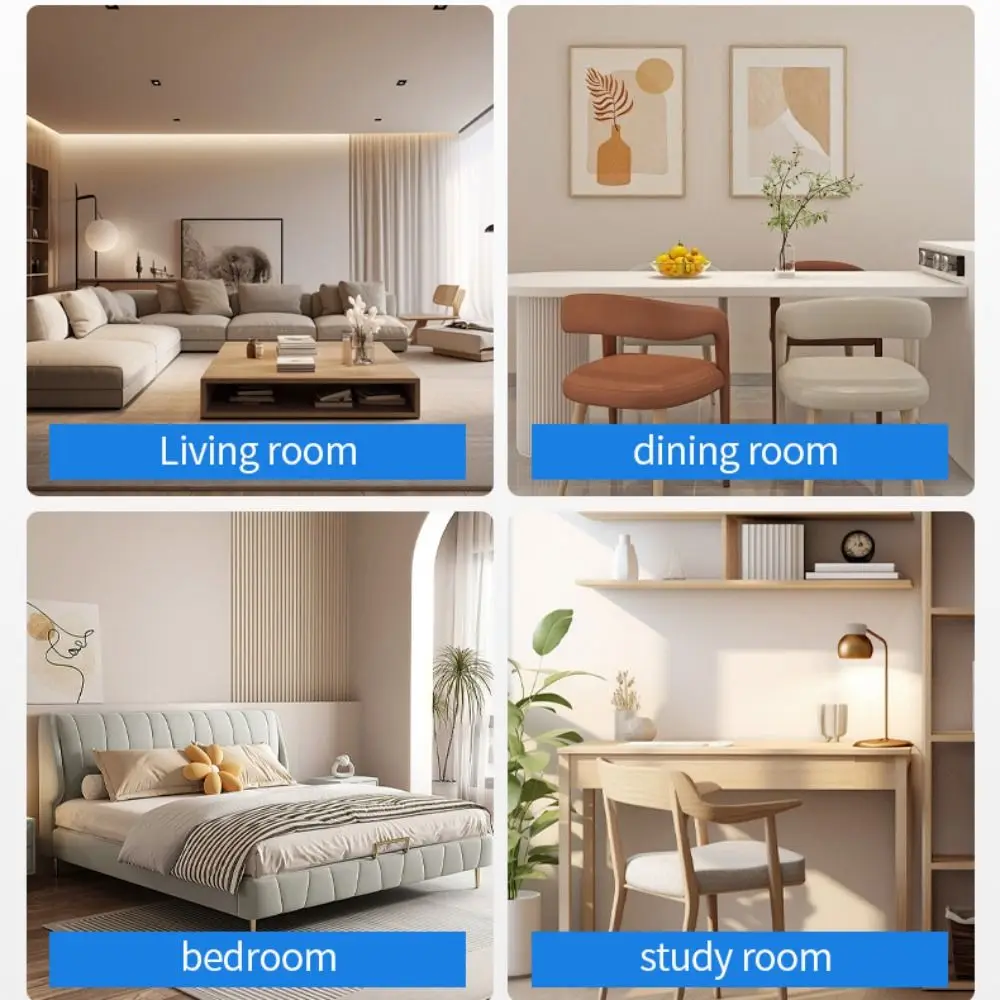 

E27 Screw Ceiling Fan Light 2-in-1 3 Light Mode Ceiling Fan Lamp Silent Three-speed Mode Creative Lighting Fan For Bedroom