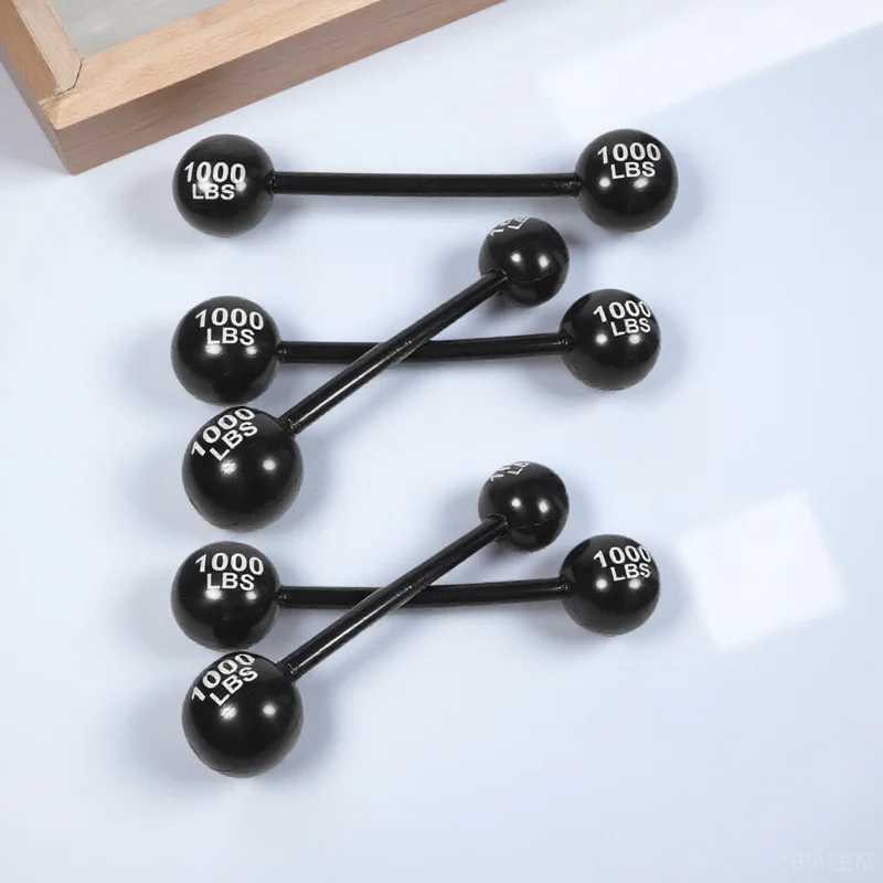 

5Pcs Inflatable Thickened Barbell Giant Dumbbell Cosplay Props Party Photo Booth Halloween Carnival Decorations