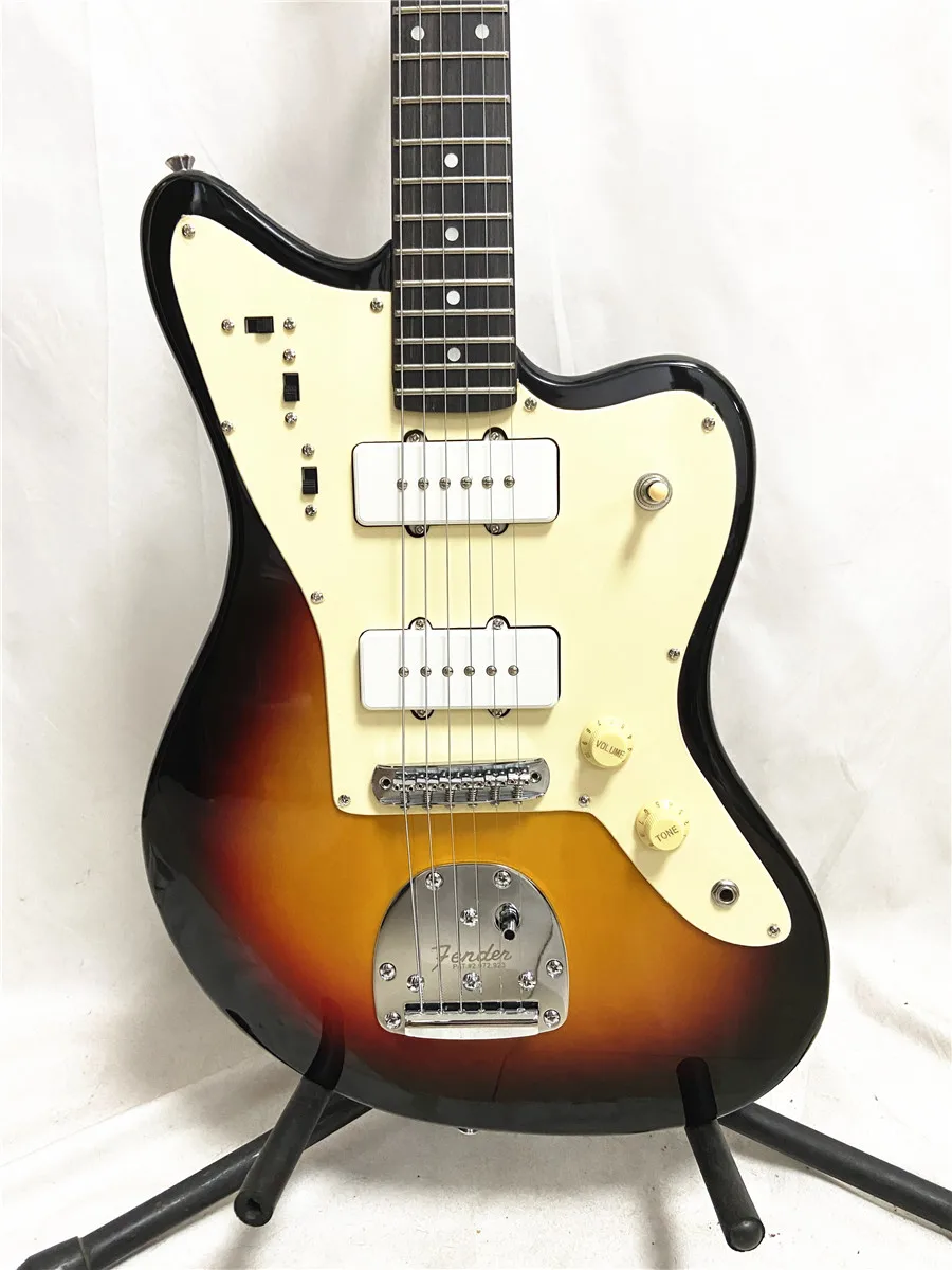 High quality sunset jazz electric guitar vintage pickup free shipping