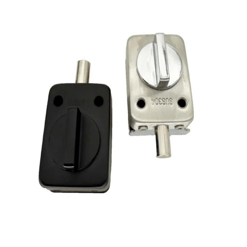 

Замок напольный для стеклянных дверей без перфорации, для одинарных и двойных дверей, защелка для стеклянных дверей, напольный фиксатор, замок для дверей ванной комнаты