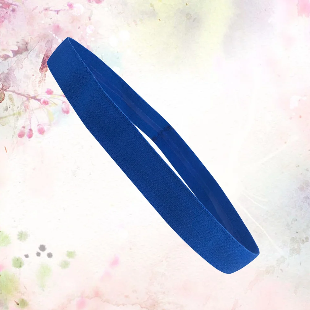 

2pcs Sports Headband Wide Elastic Sweatband For Running Yoga Workout Exercise Headband Unisex Fitness Band Athletic Hairband