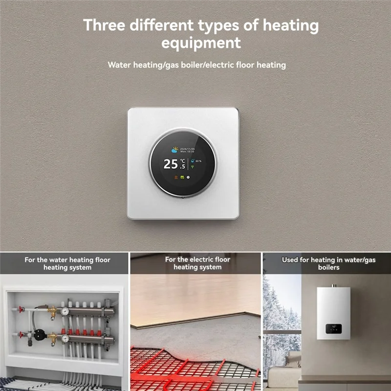 A29F-Smart Knob Termostato Wifi Tuya Riscaldamento elettrico Controllo della temperatura Caldaia ad acqua