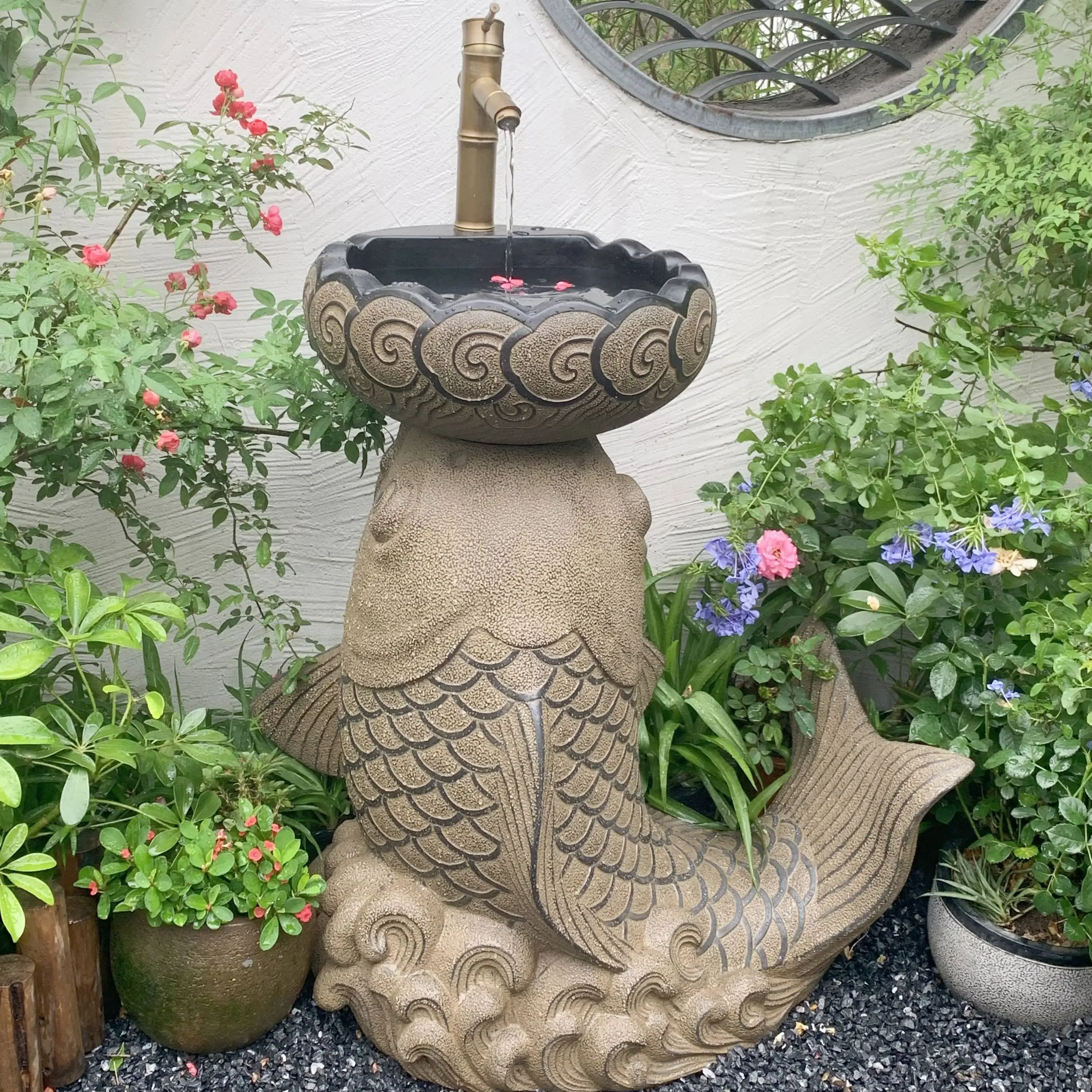 Outdoor wash  Pillar  Villa Garden integrated floor wash  Outdoor pool Basin Courtyard wash basin