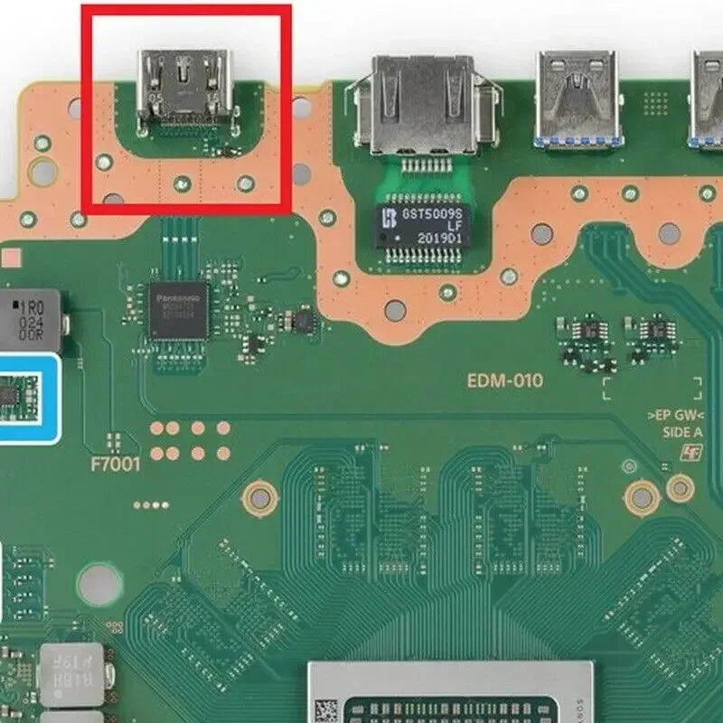 5/20/50 szt. Gniazdo HDMI Port Interfejsu Złącze Wymienna Płytka Główna Lutowanie Portu HDMI do Sony PS5 Slim PS5 Pro — zdjęcie produktu 3