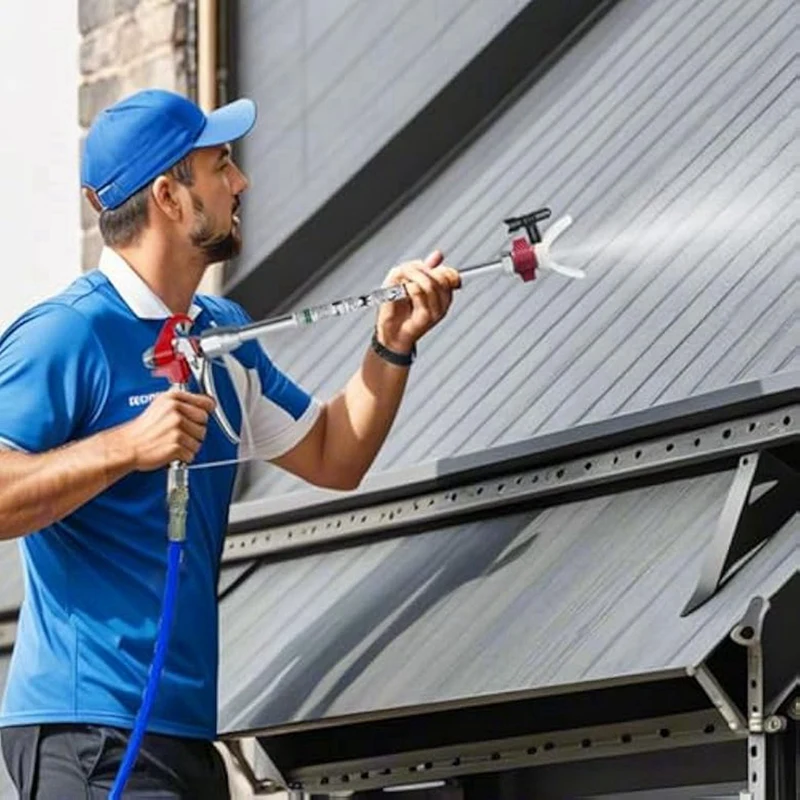 Airless Sprayer Paint Tips Reversible Sprayer Tip Nozzles Airless Extension Pole With Nozzle Guards & Sprayer Filters