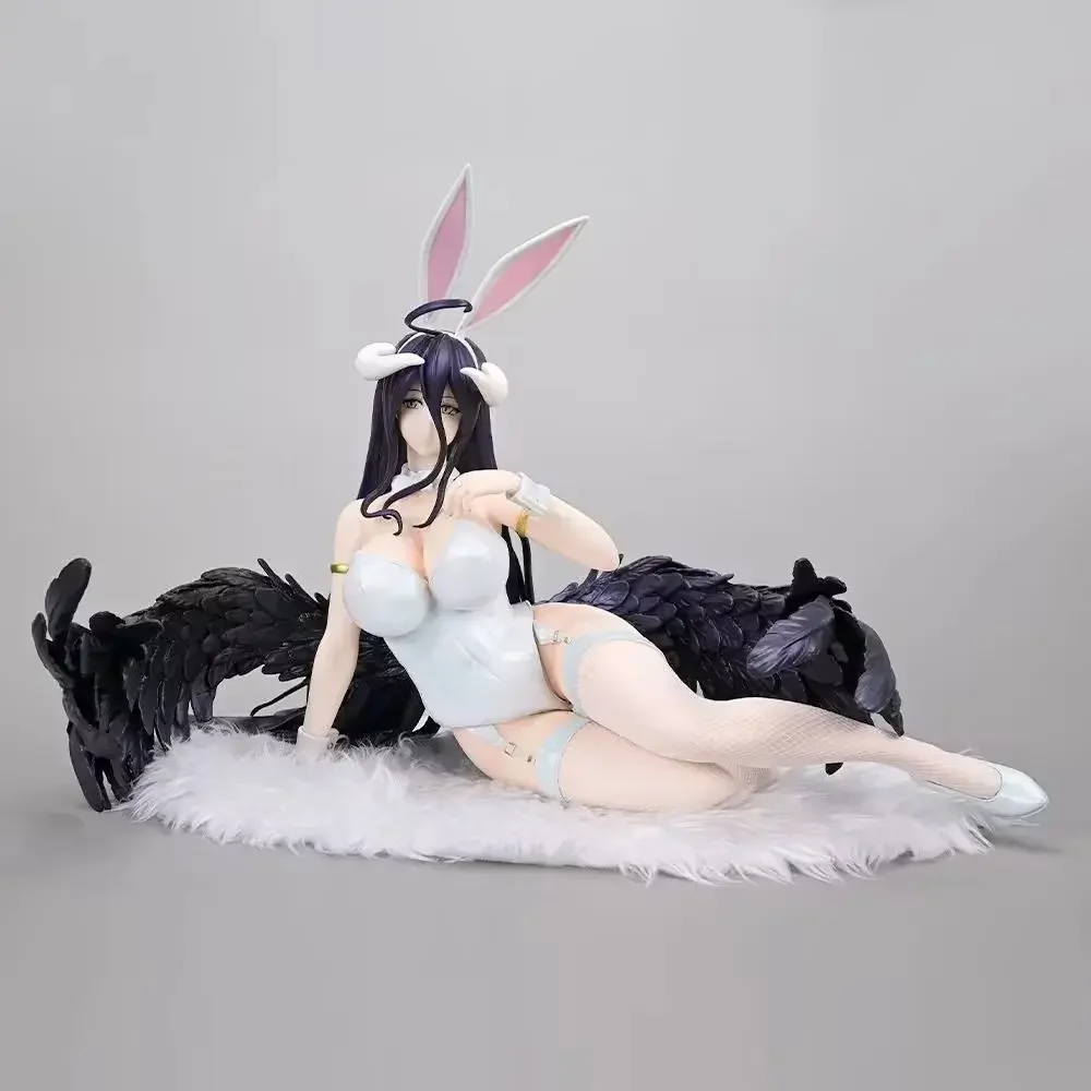 OVERLORD anime Figure albedo Figure Sexy Girl 30CM PVC Statue Collection model Room Decoration BOY birthday Christmas Toys Gifts