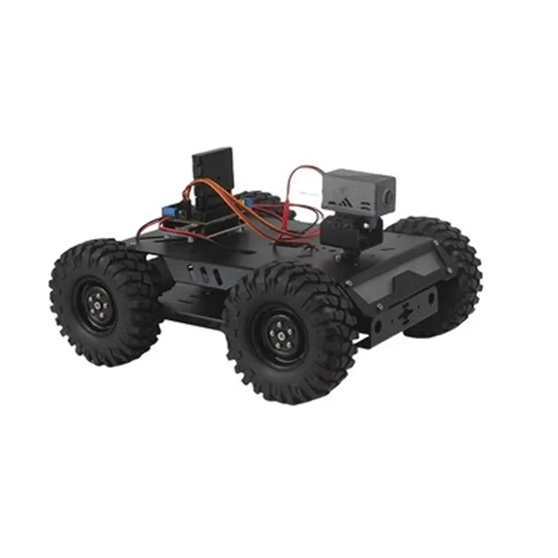 4WD RC Tank Wireless VIdeo Remote Control Motor Trolley Support 4G Robot Car for C++ Robot DIY Kit Vscode Programmable Robot Car