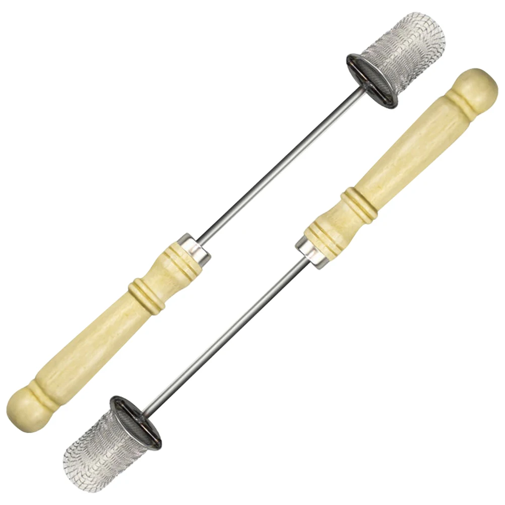 

2pcs Cupping Igniter Stick Fire Cotton Rods Non-Heat Conducting Safe Handle Durable Tool for Body Massage Home Use Beauty Salon