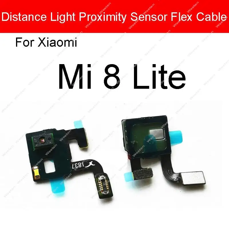 Cable flexible conector de Sensor de proximidad de luz de distancia para Xiaomi Mi 8, 9, 9T, 10 Lite Pro, 10T, CC9, CC9e, 9 SE, Mi Note 10, A3