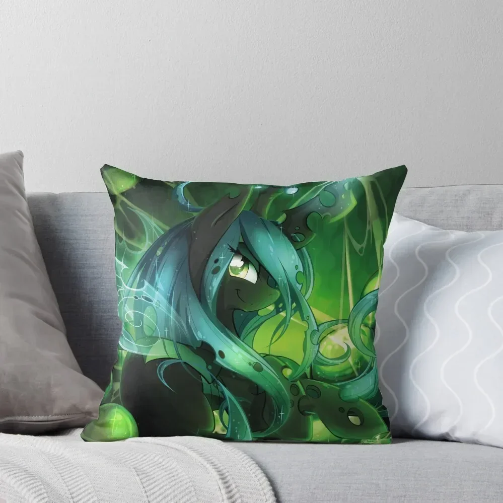 

Queen Chrysalis Throw Pillow Anime Luxury Cushion Cover Pillow Case Christmas pillow