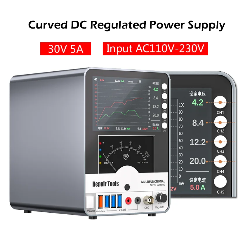 LY-TBK 217 150W zahnutá stejnosměrný regulated energie poskytnout vícenásobné porty nabíjení 30V 5A proud elektrické napětí hyperbola konstantní elektrické napětí