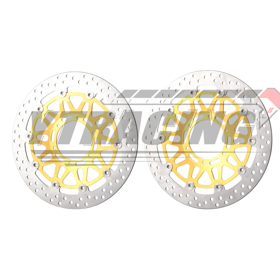 Gold Front Brake Disc Disk Rotor For HONDA CBR900RR 929 2000-2001 CBR900RR 954 2002-2003 CBR 900 RR - view 2