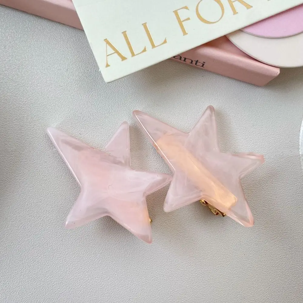 Clip Irregular Star Small Hairpin Five-pointed Star Female Hair Accessories Korean Style Headwear Girl Hair Clip Star Hairpin