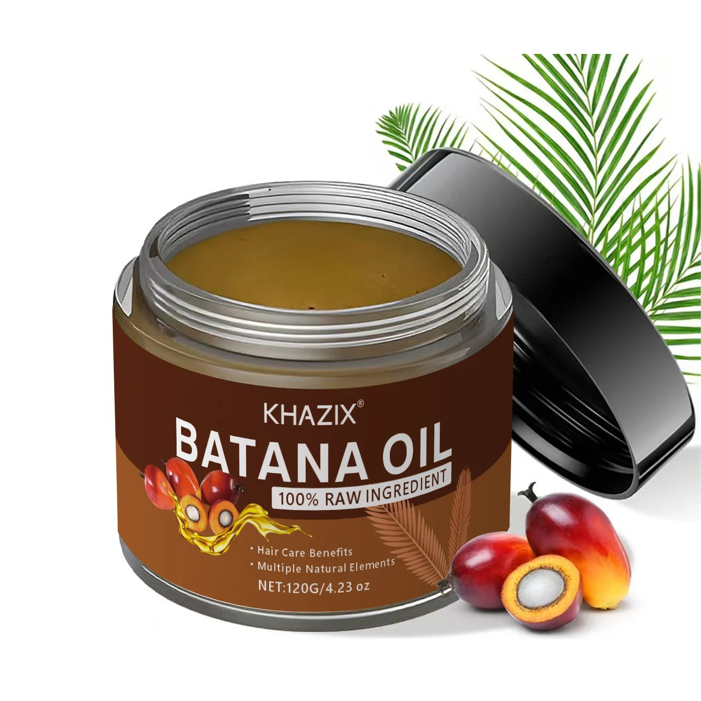 

Маска для волос Batana Oil, содержащая глицерином и пальмовым маслом, натуральная эссенция для ухода за волосами Batana, глубоко увлажняющая маска для волос, чистая ба
