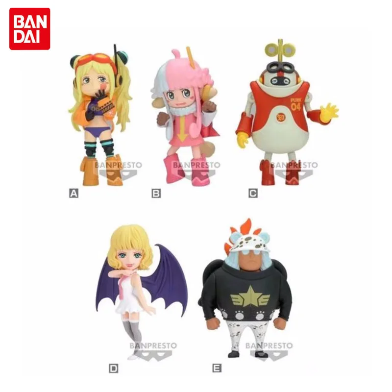 

BANDAI Original ONE PIECE WCF Series Atlas York Stussy S-Bear Egg Head Island Vol.5 Character Action Model Desktop Decoration