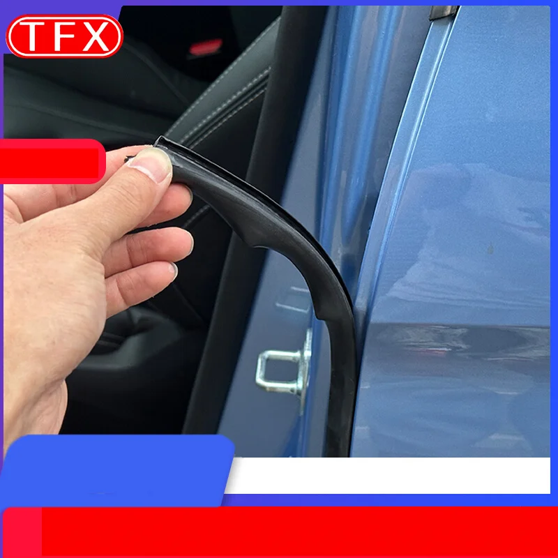 For Chery Arrizo 8 2022-2025 Car Door Soundproofing Strip AB Pillar Leakage Seal Door Seam Dust & Noise Reduction Accessories
