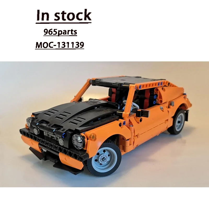 

MOC-131139 Classic New Sports Iconic Supercar Racing Building Block Model, 965 Parts, Birthday Toy Gift for Boys and Children